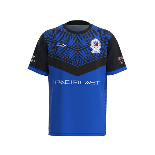 Samoa Rugby League 2022 Classic RLWC Training Shirt Kids Sizes 6-14!