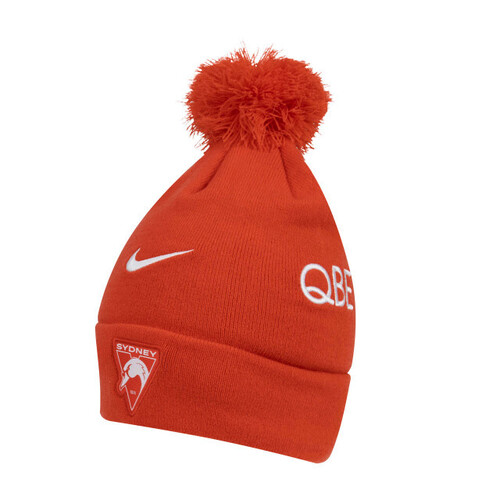 Sydney Swans 2024 AFL Nike Pom Pom Players Beanie!