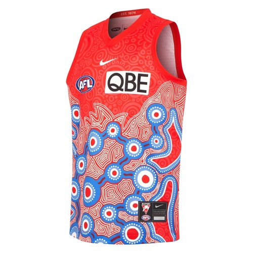 Sydney Swans AFL 2022 Nike Indigenous Guernsey Sizes S-3XL!