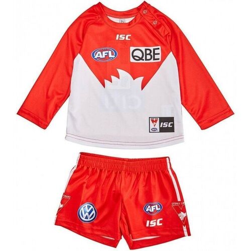 Sydney Swans AFL Home ISC Guernsey Toddler Sizes 0-4! T8