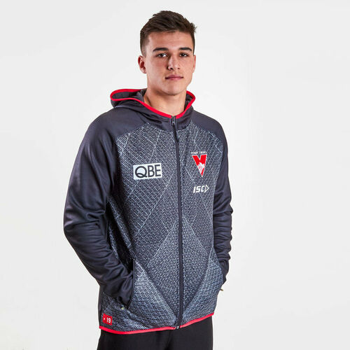 Sydney Swans AFL 2019 ISC Players Team Hoody Hoodie Jacket Size 4XL ONLY!
