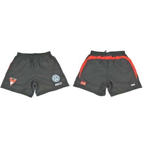 Sydney Swans AFL 2019 ISC Players Carbon Grey Training Shorts Size 5XL ONLY!