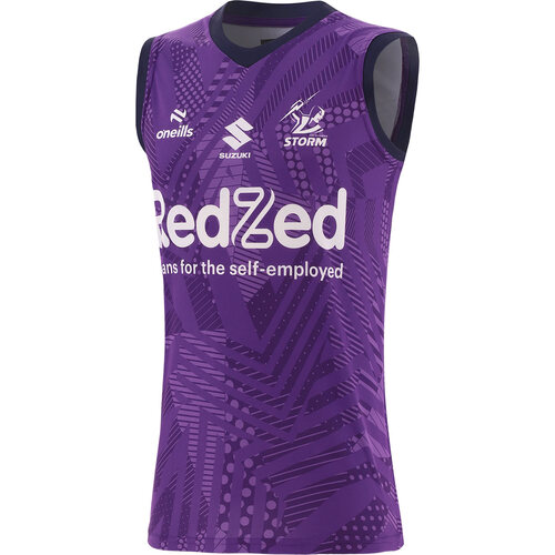Melbourne Storm NRL 2024 O'Neills Training Singlet Sizes S-5XL!