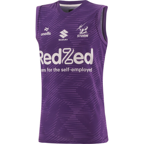 Melbourne Storm NRL 2025 O'Neills Training Singlet Sizes S-3XL!