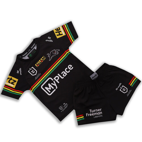 Penrith Panthers NRL 2024 O'Neills Home Toddlers Set Sizes: 6 months - 4 years!
