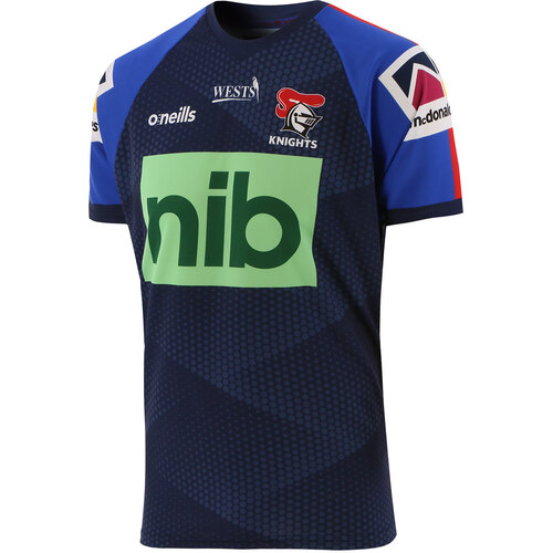 Newcastle Knights NRL Training Tee T Shirt Navy Sizes S-5XL! T2
