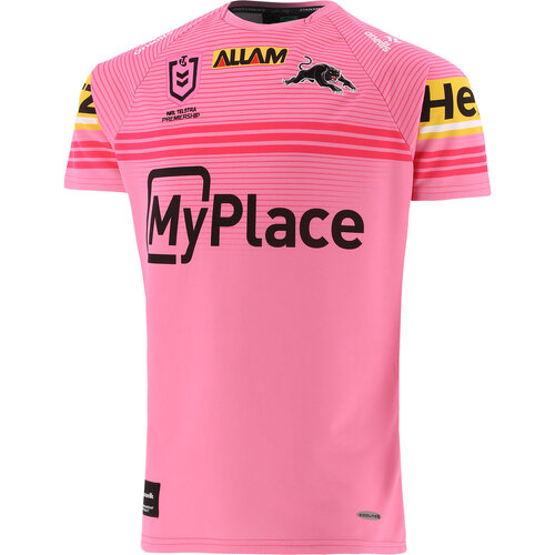 Penrith Panthers NRL 2024 O'Neills Away Pink Jersey Sizes S-7XL!