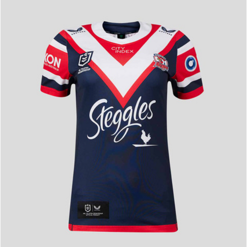 Sydney Roosters NRL 2024 Castore Home Jersey Ladies Sizes 8-16!