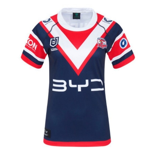Sydney Roosters NRL 2025 Castore Home Jersey Ladies Sizes 8-16!