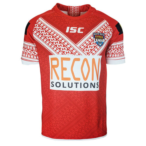 Tonga Rugby League 2018 Mate Ma'a Home Jersey Kids Sizes 6-14! In Stock!