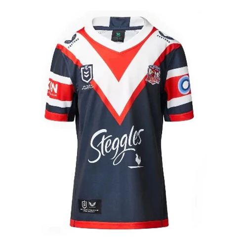 Sydney Roosters NRL 2022 Castore Home Jersey Kids Sizes 6-14!