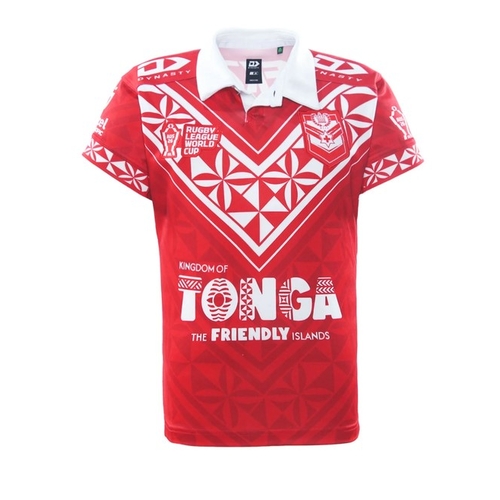 Mate Ma'a Tonga IRL RLWC 2026 Dynasty Home Jersey Kids Sizes 4-16!