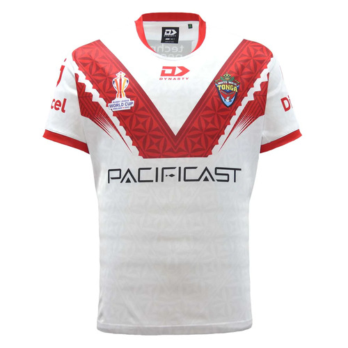 Tonga RL 2022 Mate Ma'a Dynasty RLWC Away Jersey Sizes S-2XL!