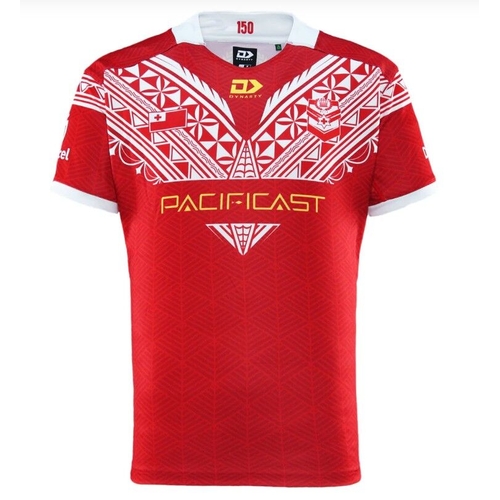 Tonga Rugby League 2025 Players Dynasty Home Jersey Sizes S-7XL! PRE-SALE!