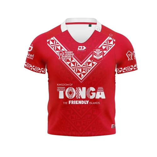 Mate Ma'a Tonga IRL RLWC 2026 Dynasty Home Jersey Toddlers Sizes 0-2!