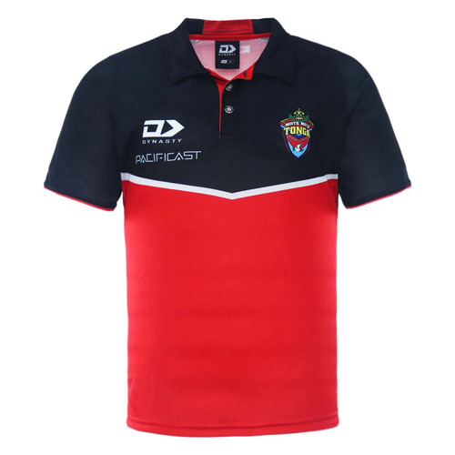 Tonga RL 2022 Mate Ma'a Dynasty RLWC Media Polo Shirt Sizes S-7XL! 