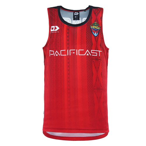 Tonga Rugby League 2023 Players Dynasty Training Singlet Sizes S-7XL!
