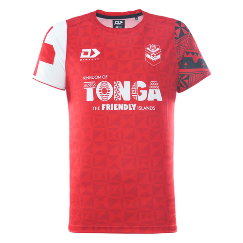 Mate Ma'a Tonga RLWC 2026 Dynasty Red Training T Shirt Sizes XS-7XL!