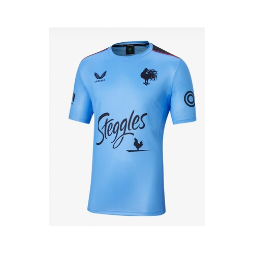 Sydney Roosters NRL 2022 Castore Training Shirt Blue Sizes S-7XL!