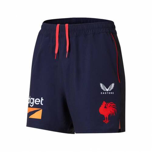 Sydney Roosters NRL 2022 Castore Training Shorts Sizes S-7XL!