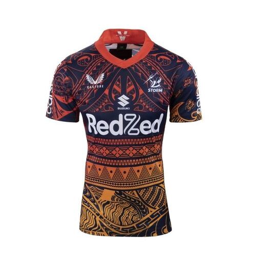 Melbourne Storm NRL Castore Multicultural Training Jersey Sizes S-5XL! T2