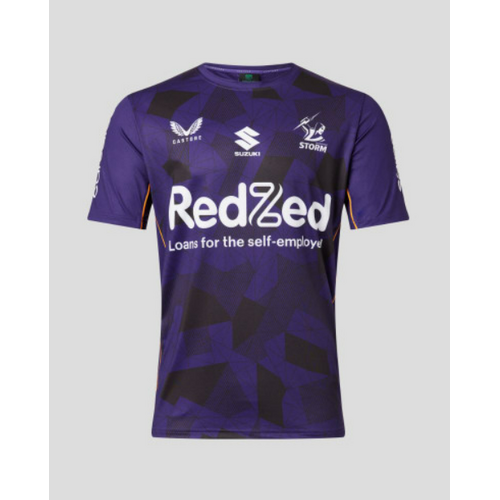 Melbourne Storm NRL Castore Training Shirt Purple Sizes S-6XL! T3