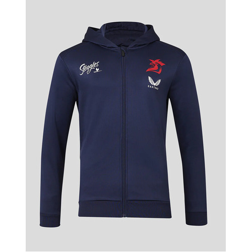 Sydney Roosters NRL 2024 Castore Full Zip Hoody Sizes S-6XL!