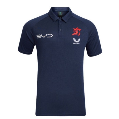 Sydney Roosters NRL 2025 Castore Media Polo Sizes S-6XL!