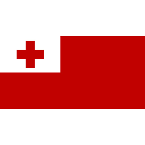 Tonga National Flag Mate Ma'a Rugby League Polyester Flag 90cm x 150cm!