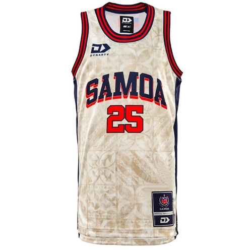 Toa Samoa Rugby League 2025 Players Dynasty Basketball Singlet Sizes S-7XL!