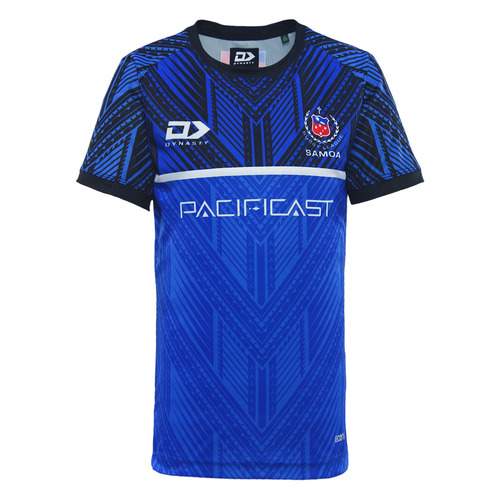 Samoa Rugby League 2023 Players Dynasty Training Tee Shirt Youth Sizes 4-16! In Stock