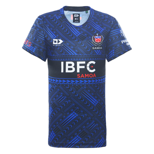 Toa Samoa IRL RLWC 2026 Dynasty Black Training T Shirt Sizes 6-16!