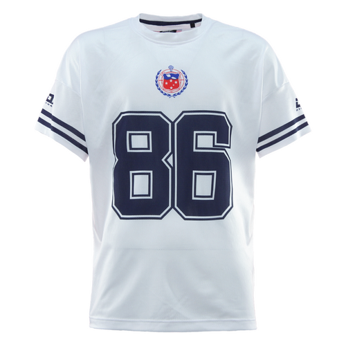 Toa Samoa Rugby League 2025 Players Dynasty White Oversized T Shirt Sizes S-3XL! 