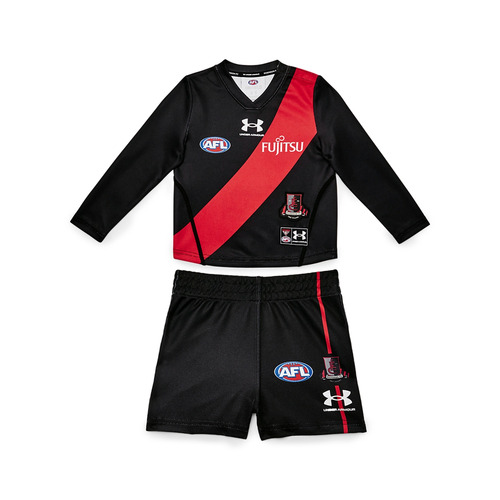 Essendon Bombers AFL Under Armour Home Guernsey Toddlers Sizes 0-4! T2