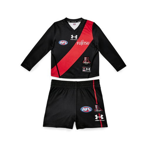 Essendon Bombers AFL 2022 Under Armour Home Guernsey Toddlers Sizes 0-4!