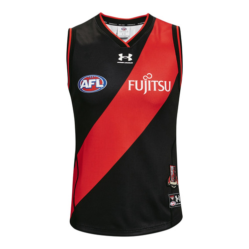 Essendon Bombers AFL Under Armour Players Home Guernsey Sizes S-5XL! T2