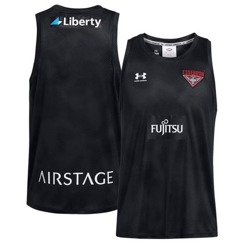 Essendon Bombers AFL 2024 Under Armour Training Singlet Sizes S-3XL!
