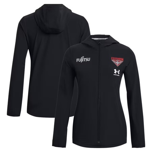 Essendon Bombers AFL 2024 Under Armour Players Storm Shell Jacket Sizes S-3XL!