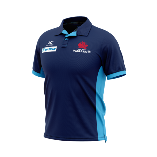 New South Wales Waratahs X Blades Players Polo Shirt Sizes S-5XL! T0