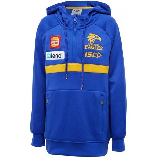 West Coast Eagles AFL 2020 ISC Players Squad Hoody Hoodie Size S-5XL!