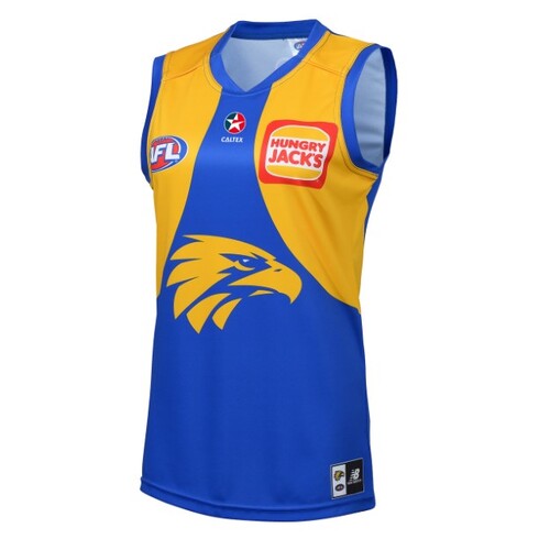 West Coast Eagles AFL New Balance Home Guernsey Size S-3XL! T3