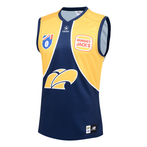 West Coast Eagles AFL 2024 New Balance Gather Round Guernsey Sizes S-3XL!