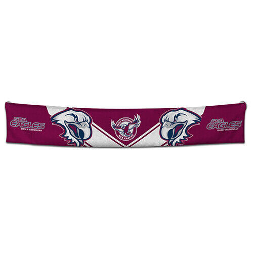 Official NRL Manly Sea Eagles Window Wall Game Banner Flag (14.5 x 120 cm)