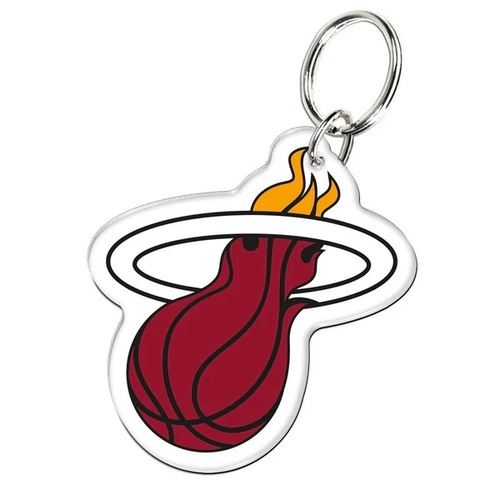 Official NBA Miami Heat Premium Acrylic Team Keyring!