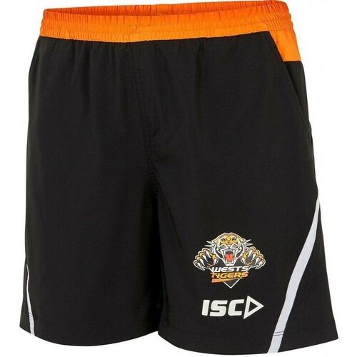 Wests Tigers NRL 2018 Players ISC Training Shorts Sizes S-5XL! T8