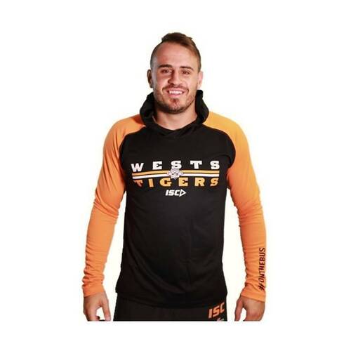 Wests Tigers NRL Players ISC Warm Up Top/Hoody Shirt Sizes S-5XL! T8