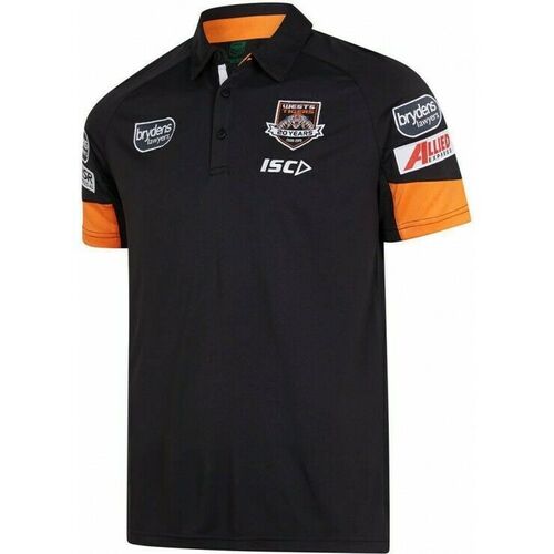 WESTS TIGERS MENS SUBLIMATED POLO SHIRT sizes S M 