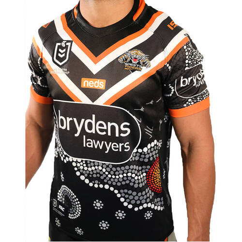 Wests Tigers NRL ISC 2020 Indigenous Jersey Sizes S-3XL!