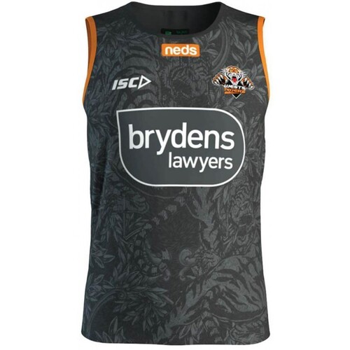 Wests Tigers NRL 2020 Players Training Singlet Sizes S-5XL!
