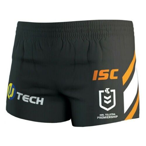 Wests Tigers NRL Training Shorts Sizes Adults and Kids Sizes BNWT 